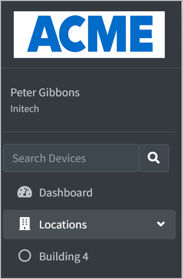 Gimba white-label NFPA 70B compliance portal showing contractor branding on client login and dashboard